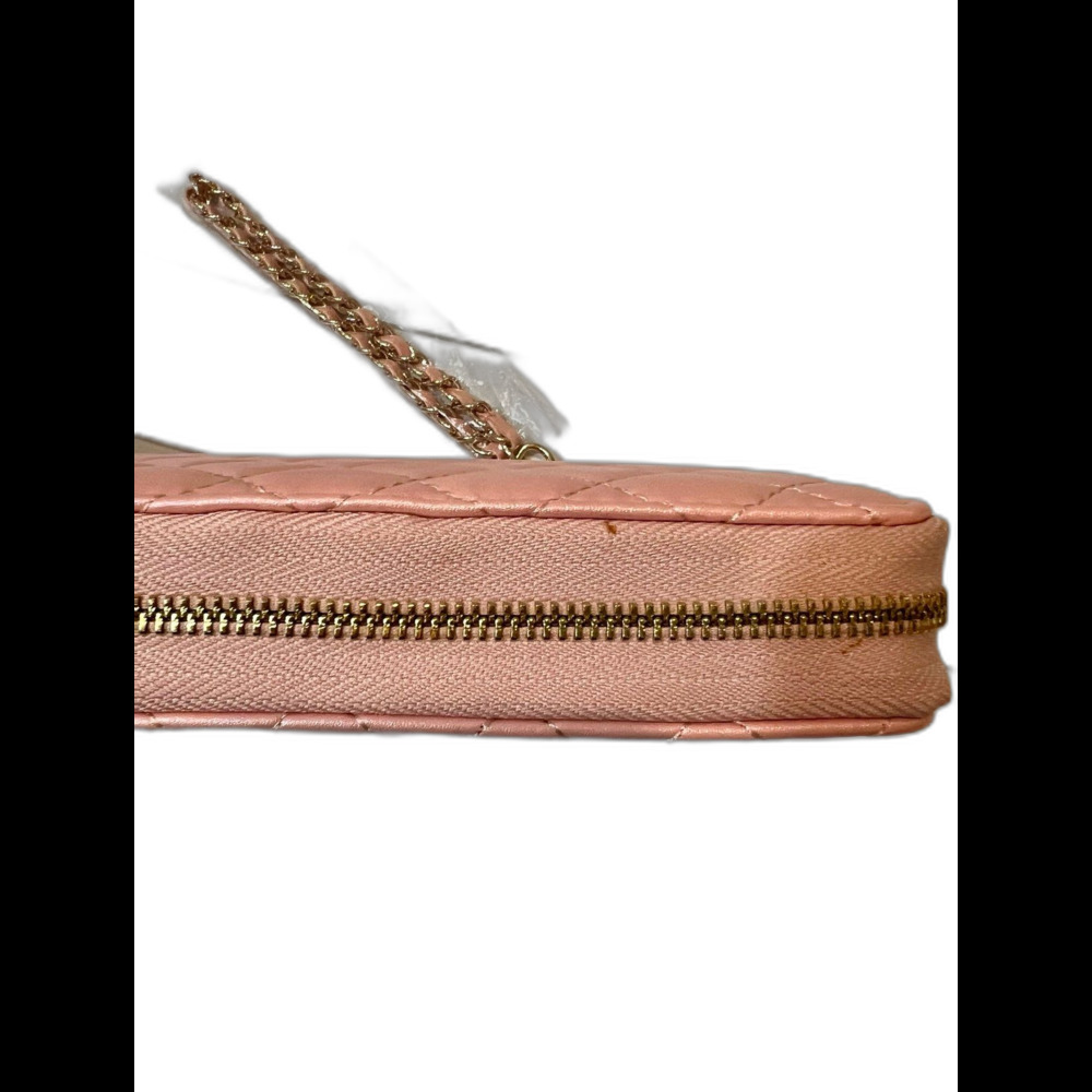 Lw Pink Quilted Cash Envelope Wallet Nla View 3